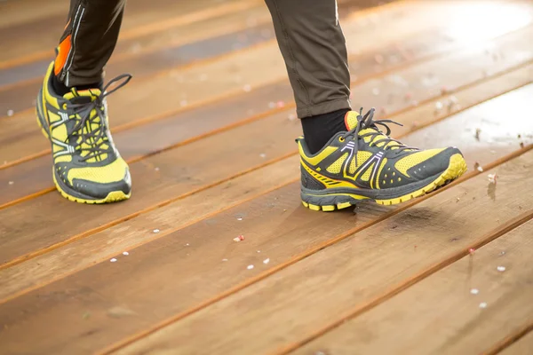 Läufer - Laufschuhe — Stockfoto