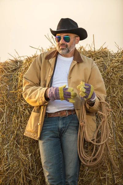 Western cowboy style man — Stock Photo, Image