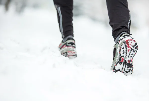 Invierno corriendo — Foto de Stock