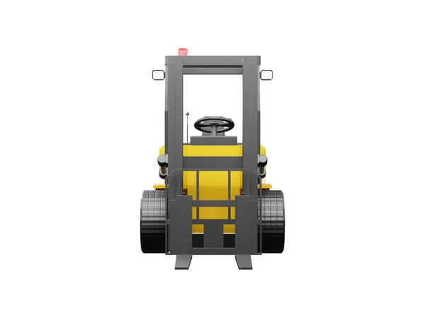 Forklift Για Χρήση Στο Μοντέλο Οχήματος Αποθήκης Forklift Rendering Απομονωμένο — Φωτογραφία Αρχείου