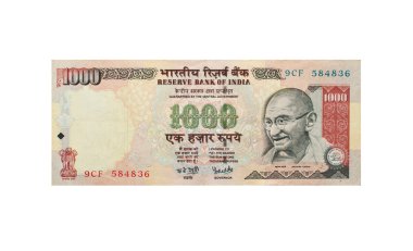 mahatma gandhi ile 1000 rupi