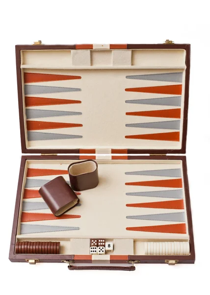 Backgammon set — Stock Photo, Image