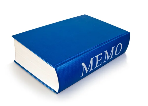 Memo book — Stock Photo, Image