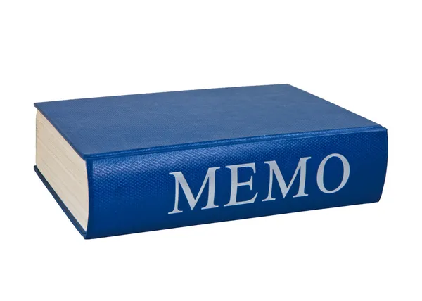 Memo book — Stock Photo, Image