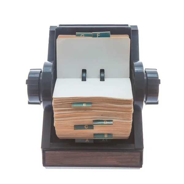 Rolodex — Stock Photo, Image