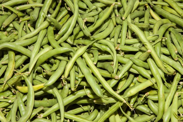 Green beans background — Stock Photo, Image