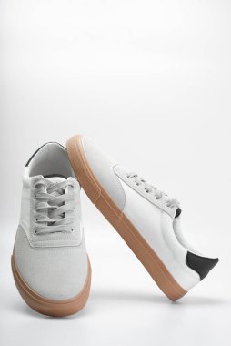 Erkek ayakkabıları arka planda. Erkek ayakkabısı. minimalizm