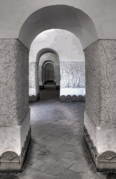 Secret passages abandoned corridor