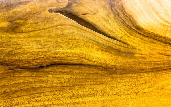 Powierzchnia Drewna Głębokimi Pęknięciami Tła Tekstury Widok Góry Brązowy Blat — Zdjęcie stockowe