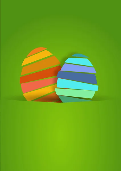 iki güzel Paskalya yortusu yumurta