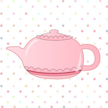 güzel bir sabah pembe çaydanlık