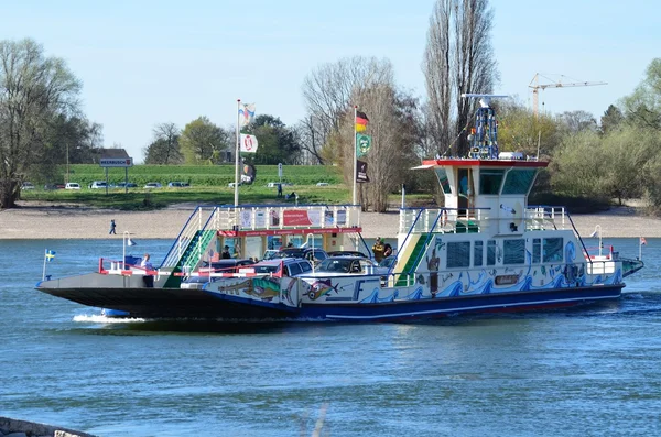 The Rhine ferry — Stock Photo, Image