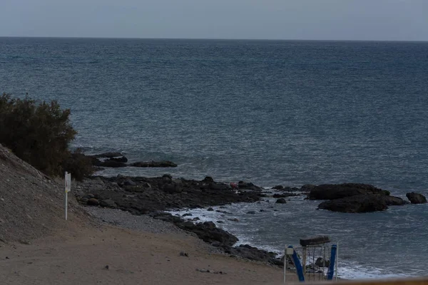 西班牙大加那利州马斯帕洛马斯的Playa Del Ingles — 图库照片