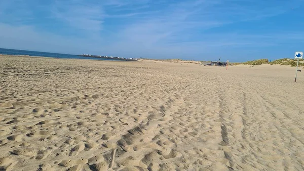 View Sea Dune North Sea Canal Ouddorp Zeeland Province Netherlands — Foto de Stock