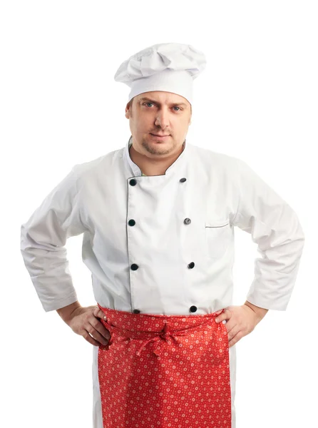Chef in uniforme — Foto Stock