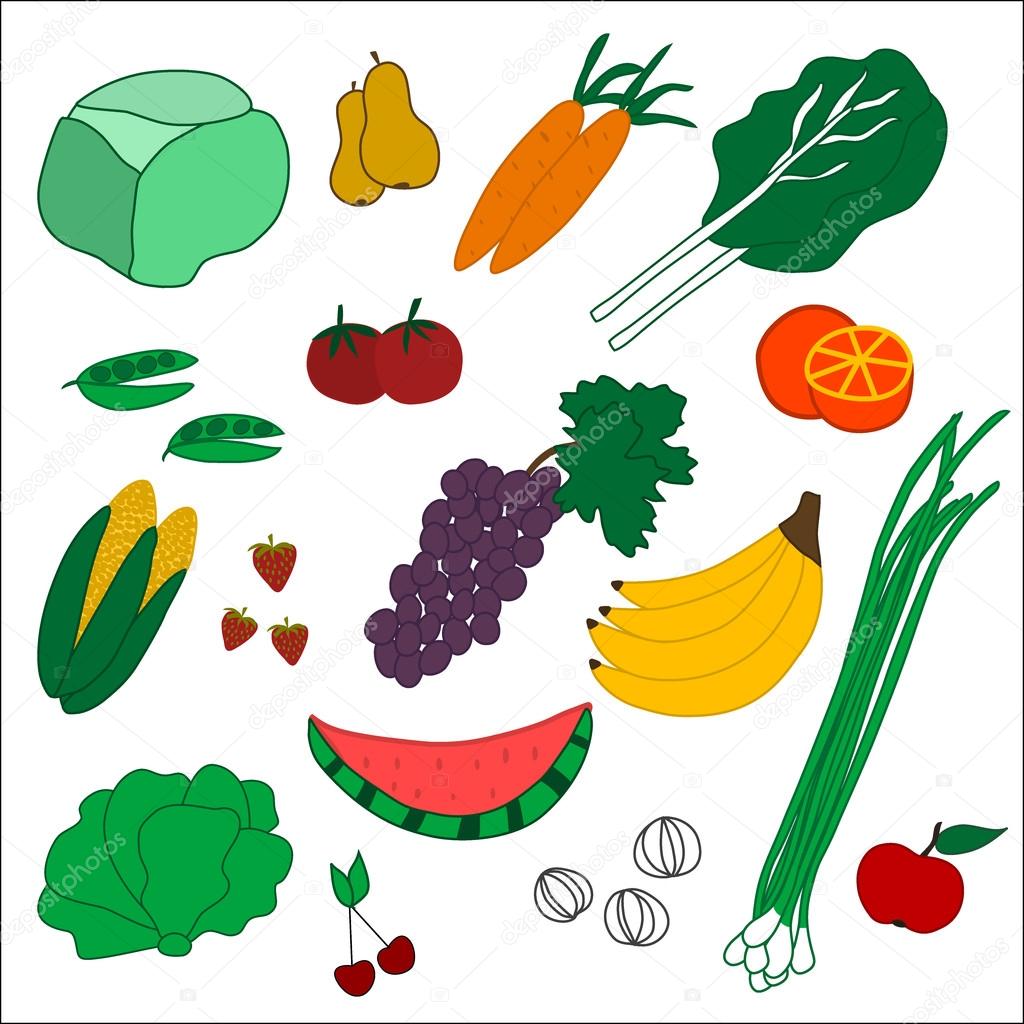 Fruits and vegetables