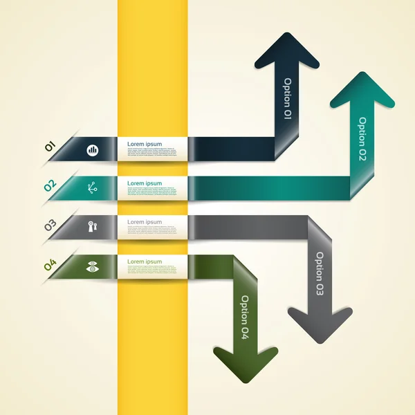 Vector vooruitgang achtergrond. product keuze of uitvoering. eps 10 — Stockvector