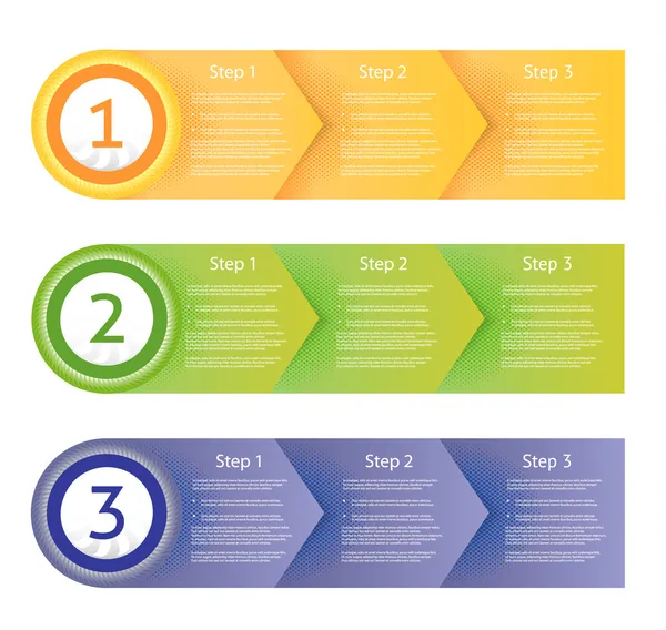 Document vectoriel Progrès Contexte. Choix du produit ou version — Image vectorielle