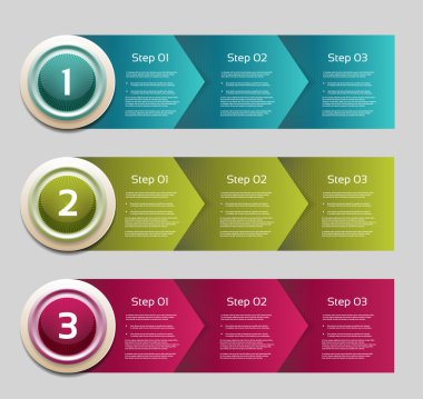 vektör kağıt ilerleme. EPS 10