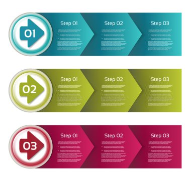 vektör ilerleme arka plan. ürün seçimi veya sürüm. 10 eps