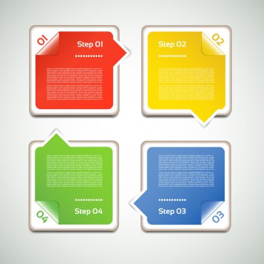 vektör ilerleme arka plan. ürün seçimi veya sürüm. 10 eps