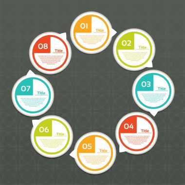 vektör ilerleme arka plan. ürün seçimi veya sürüm. 10 eps