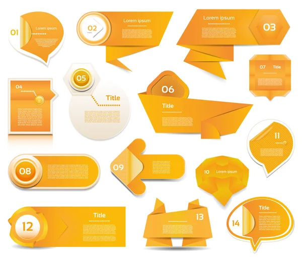 Bannière d'options d'infographie moderne. Illustration vectorielle. peut être utilisé pour la mise en page de flux de travail, diagramme, options de nombre, conception Web, impressions . — Image vectorielle