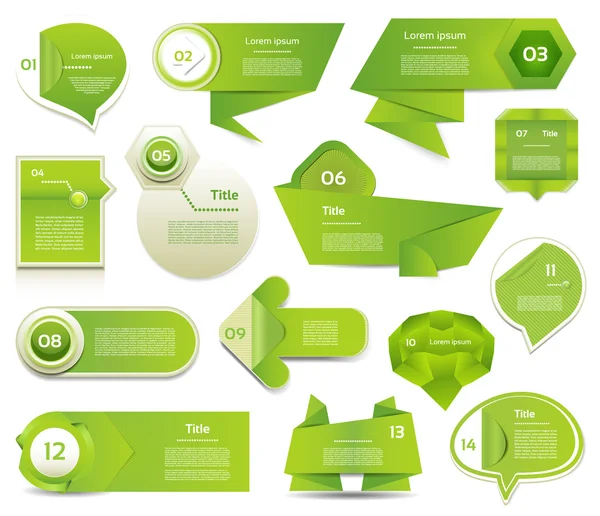 Bannière d'options d'infographie moderne. Illustration vectorielle. peut être utilisé pour la mise en page de flux de travail, diagramme, options de nombre, conception Web, impressions . — Image vectorielle