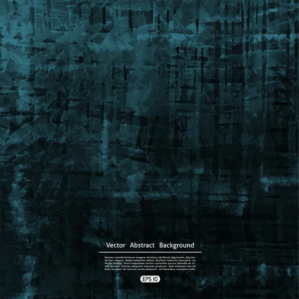 Dark grunge background. Vector abstract background. eps 10 — Stock Vector