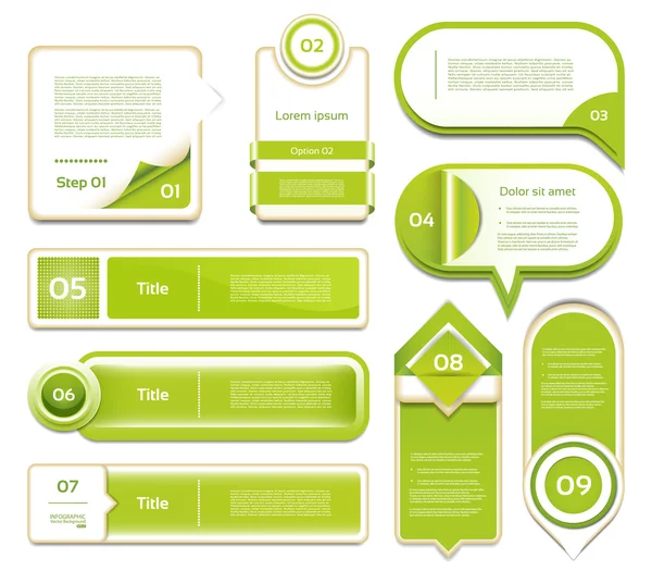Moderne Infografik-Optionen Banner. Vektorillustration. kann für Workflow-Layout, Diagramm, Zahlenoptionen, Webdesign, Drucke verwendet werden. — Stockvektor