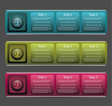 vektör ilerleme arka plan. ürün seçimi veya sürüm. 10 eps