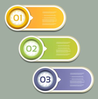 vektör ilerleme arka plan. ürün seçimi veya sürüm. 10 eps