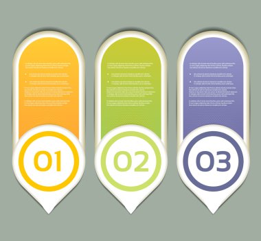 vektör ilerleme arka plan. ürün seçimi veya sürüm. 10 eps