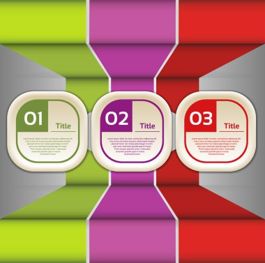 vektör ilerleme arka plan. ürün seçimi veya sürüm. 10 eps