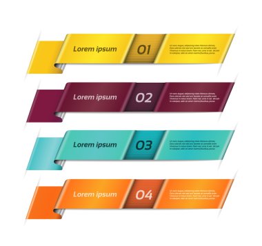 vektör ilerleme arka plan. ürün seçimi veya sürüm. 10 eps