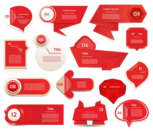 Bannière d'options d'infographie moderne. Illustration vectorielle. peut être utilisé pour la mise en page de flux de travail, diagramme, options de nombre, conception Web, impressions . — Image vectorielle