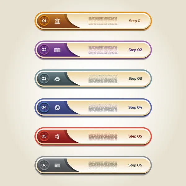 Modern infographics seçenekleri afiş. vektör çizim. iş akışı düzenini, diyagram, numarası seçenekleri, web tasarım, baskı için kullanılabilir.