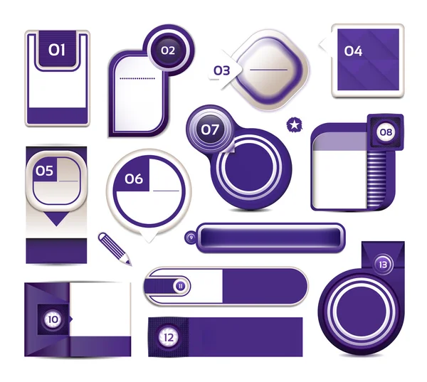 Moderní infografiky možnosti nápis. vektorové ilustrace. slouží pro rozložení pracovního postupu, diagram, možnosti čísel, webdesign, tisk. — Stockový vektor