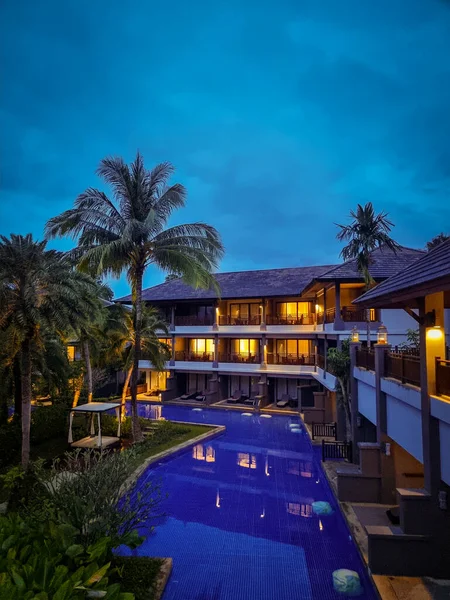 泰国海滩上的豪华酒店 — 图库照片