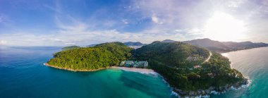 Phuket Tayland, Lüks tatil beldesi Le Meridien plaj beldesi Marriot, Tayland
