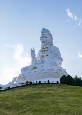 Wat Huay Pla Kang Chiang Rai Tayland, Wat Hua Pla Kang Chiang Rai 'nin en etkileyici tapınaklarından biridir. 2001 'de inşa edilen bu tapınak kompleksinin ana cazibesi 100 metre yüksekliğindeki beyaz Buda' dır.