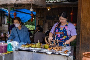 Mae Kampong Pang Klang Köyü Chiang Mai Tayland