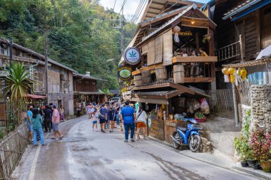 Mae Kampong Pang Klang Köyü Chiang Mai Tayland