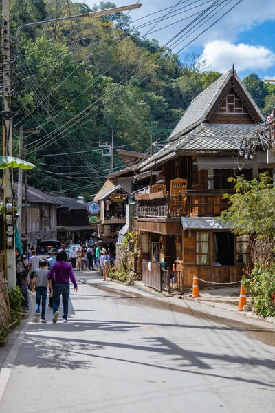 Mae Kampong Pang Klang falu Chiang Mai Thaiföld — Stock Fotó