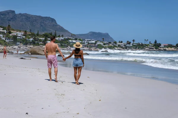 Clifton beach Ciudad del Cabo Sudáfrica, playa de arena blanca Clifton —  Fotos de Stock