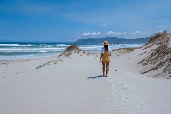 Cape Nature Walker Bay παραλία κοντά Hermanus Western Cape Νότια Αφρική — Φωτογραφία Αρχείου