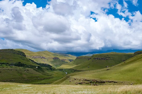 Drakensberg Giant Castle Jihoafrická republika, Drakensberg Mountain, Central Drakensberg Kwazulu Natal — Stock fotografie