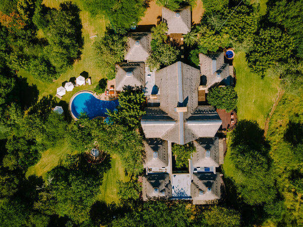 South Africa Kwazulu natal, luxury safari lodge in the bush