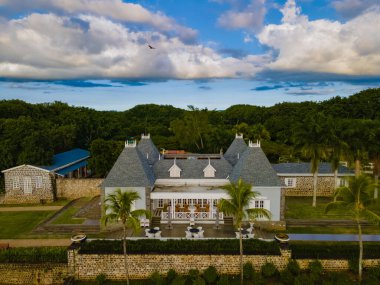 Mauritius Nisan 2022, Chateau Mon Desir Mauritius İHA ile yukarıdan