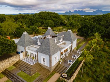 Mauritius Nisan 2022, Chateau Mon Desir Mauritius İHA ile yukarıdan